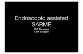 Endoscopic assisted SARME