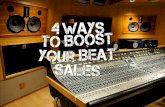 Sell Beats: 4 Ways To Boost Beat Sales