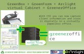 Green box + greenform + arclight virtual filing cabinet = greeneroffice