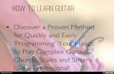 How to learn guitar