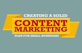 Creating a Solid Content Marketing Plan for Small Businesses