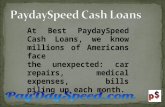 Pay dayspeed.com pay day loans