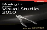 Moving to microsoft visual studio 2010 ebook