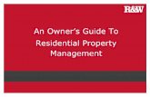 Owners Guide to Property Management