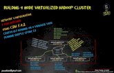 Build your own 4 node virtualized hadoop cluster