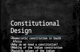 Constitutional design