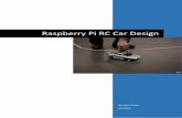 Raspberry Pi RC Car Design