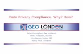 Data Privacy Compliance: Why & How