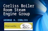 Corliss boiler room steam engine group by george h. corliss