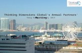 Thinking Dimensions Global Annual Partners' Meeting