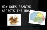 How does reading affects the brain