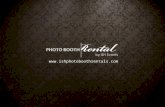 Photo Booth Rentals For Weddings @ ISh Photo Booth Rentals