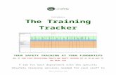 2015 Training Tracker Flyer