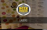 Beerhouse:  Lagers