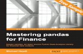 Mastering pandas for Finance - Sample Chapter