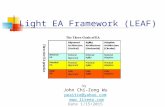 The LIght EA Framework (LEAF)