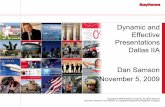 Effective & Dynamic Presentations_Dallas IIA Nov 2009