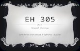 EH 305: Intro to the English Major and Minor