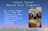 Triple Threat: Beyond Mental Health and Substance Abuse Issues
