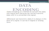 Data encoding