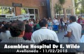 Asamblea Hospital Dr Eduardo  Wilde