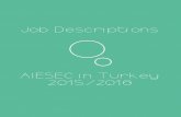 Job descriptions aiesec in Turkey 2015:2016