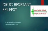 Drug resistant epilepsy
