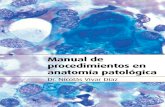 Manual de procedimientos en anatomia patologica dr n vivar d