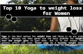 Top 10 yoga to weight loss for women