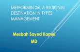 Ueda2015 metformin xr, a rational destination in type2 dr.mesbah kamel.pptx