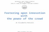 Fostering open innovation