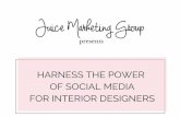 Harnessing the power of social media for interior designers