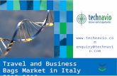 Travel and Business Bags Market in Italy 2015-2019