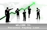 Personal Payday Loan- One Solution for All Your Personal Queries