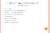 three phase induction machine starter