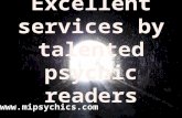 Excellent services by talented psychic readers