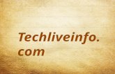 Techlive info ppt presentation