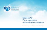 EducaxAir Para pacientes respiratorios crónicos