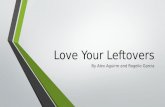 Love Your Leftovers Volunteer Training Slideshow
