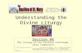 Understanding the Divine Liturgy - Session 6 of 6