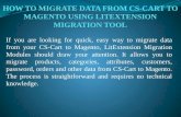 How to migrate data from CS-Cart to Magento Using LitExtension