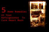 Home Remedy for Heart Burn