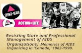 AIDS organizing, bureaucracy and state relations