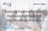 Powering Predictable Market Expansion By Discovering High Propensity Prospects #LLCSeries