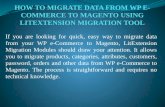 How to migrate data from WP eCommerce to Magento Using LitExtension