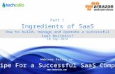 How to build, manage and operate a successful saas business