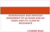 Assessment of sa node and av node  dr.i tammi raju