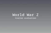 World War Z trailer evaluation