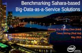Benchmarking sahara based big data as a service solutions