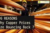 6 Reasons Why Copper Prices Bouncing Back